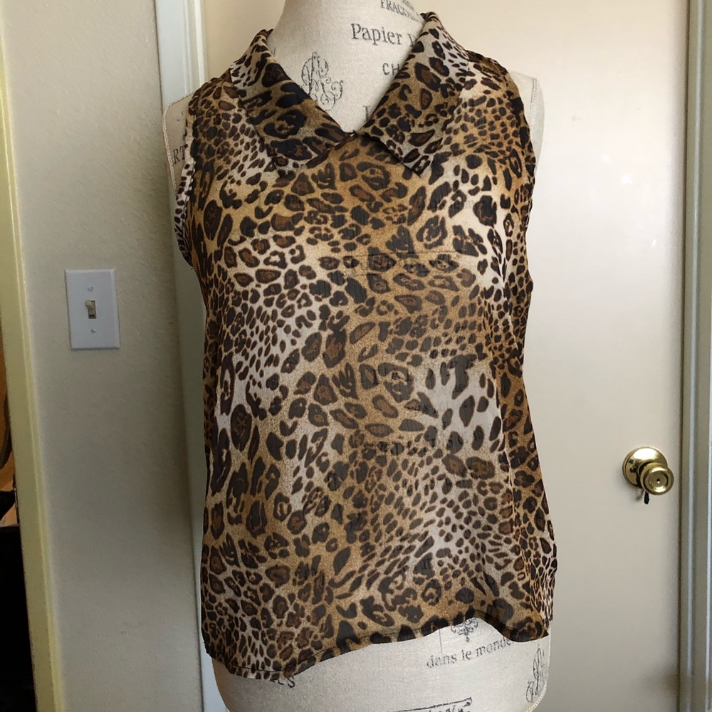 Animal Print Blouse